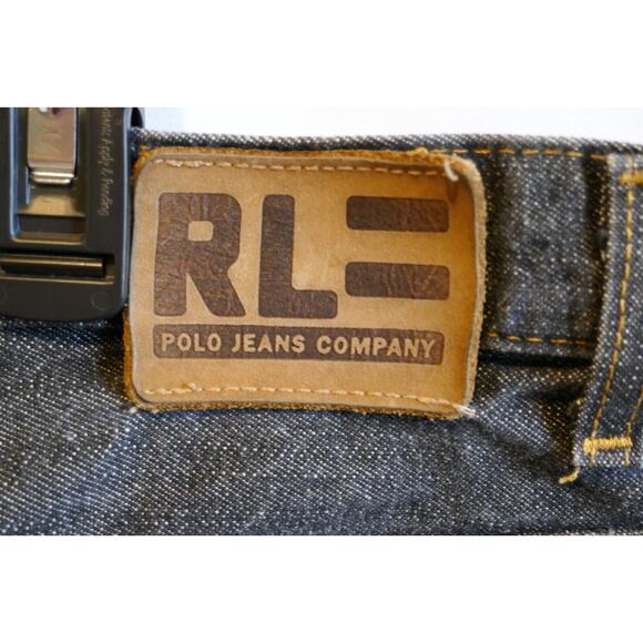 VTG Polo Jeans Company Ralph Lauren 5-POCKET CARPENTER C-5 36 x 33 Black - Picture 15 of 16